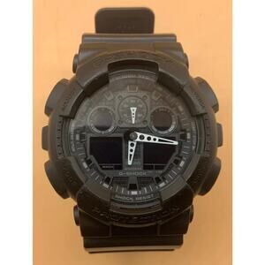 Casio G-Shock Men's Black GA100-1A1 Fashion Timepeice Sports Watch